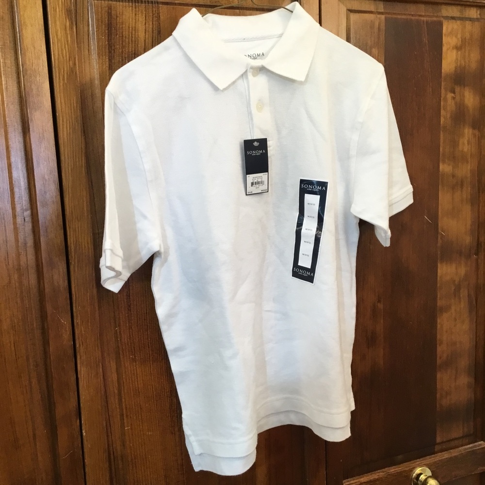 Sonoma boy’s polo shirt, size M (10-12), NWT